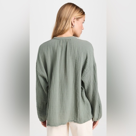 NWOT 9Seed Poet's Beach Top - Kelly Green - Picture 2 of 4